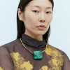 Men Dries Van Noten Jewellery^Precious Stone Chocker Necklace