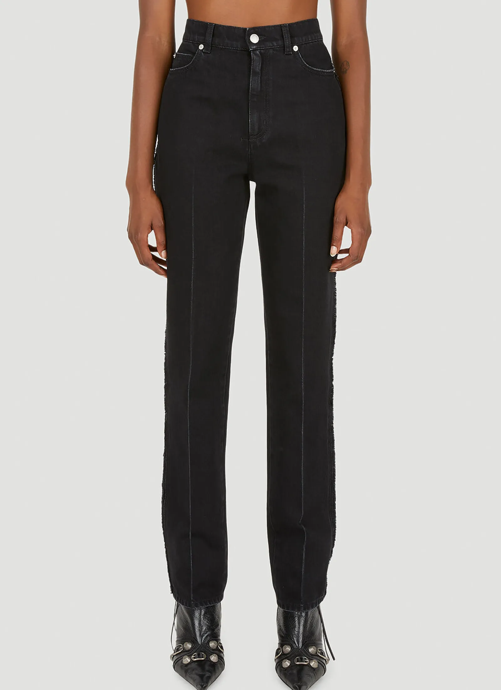 Pressed Crease Jeans>Alexander McQueen Clearance