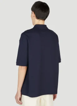 Men Raf Simons x Fred Perry Polo Shirts^Printed Polo Top