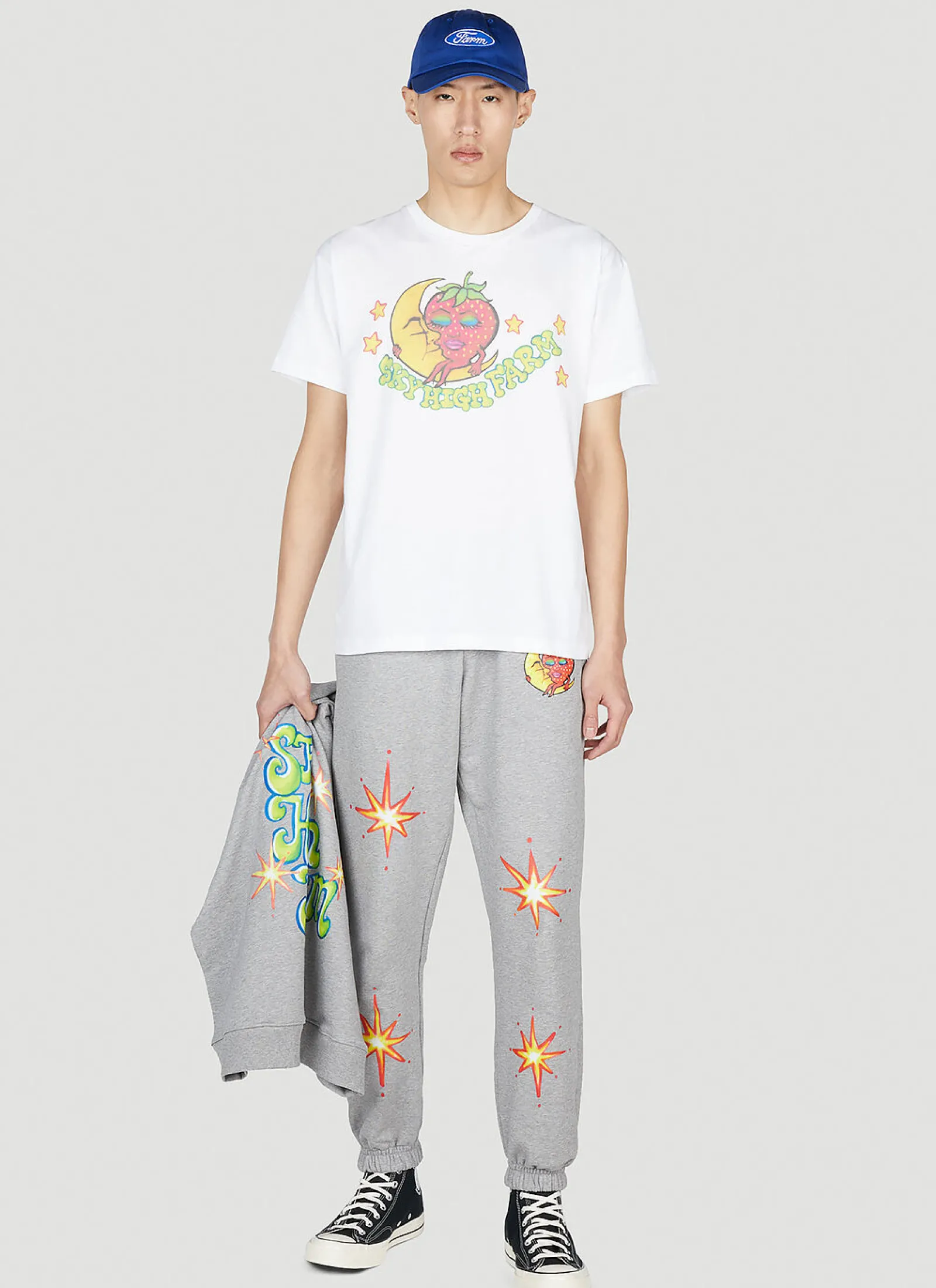 Printed T-Shirt>Sky High Farm Workwear New