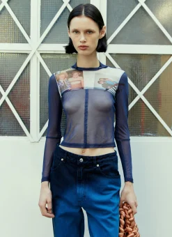Prom Baby Mesh Top>Eckhaus Latta Discount