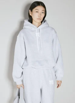 Puff Logo Hooded Sweatshirt>Alexander Wang Best