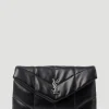 Puffer Pouch Clutch Bag>Saint Laurent Sale