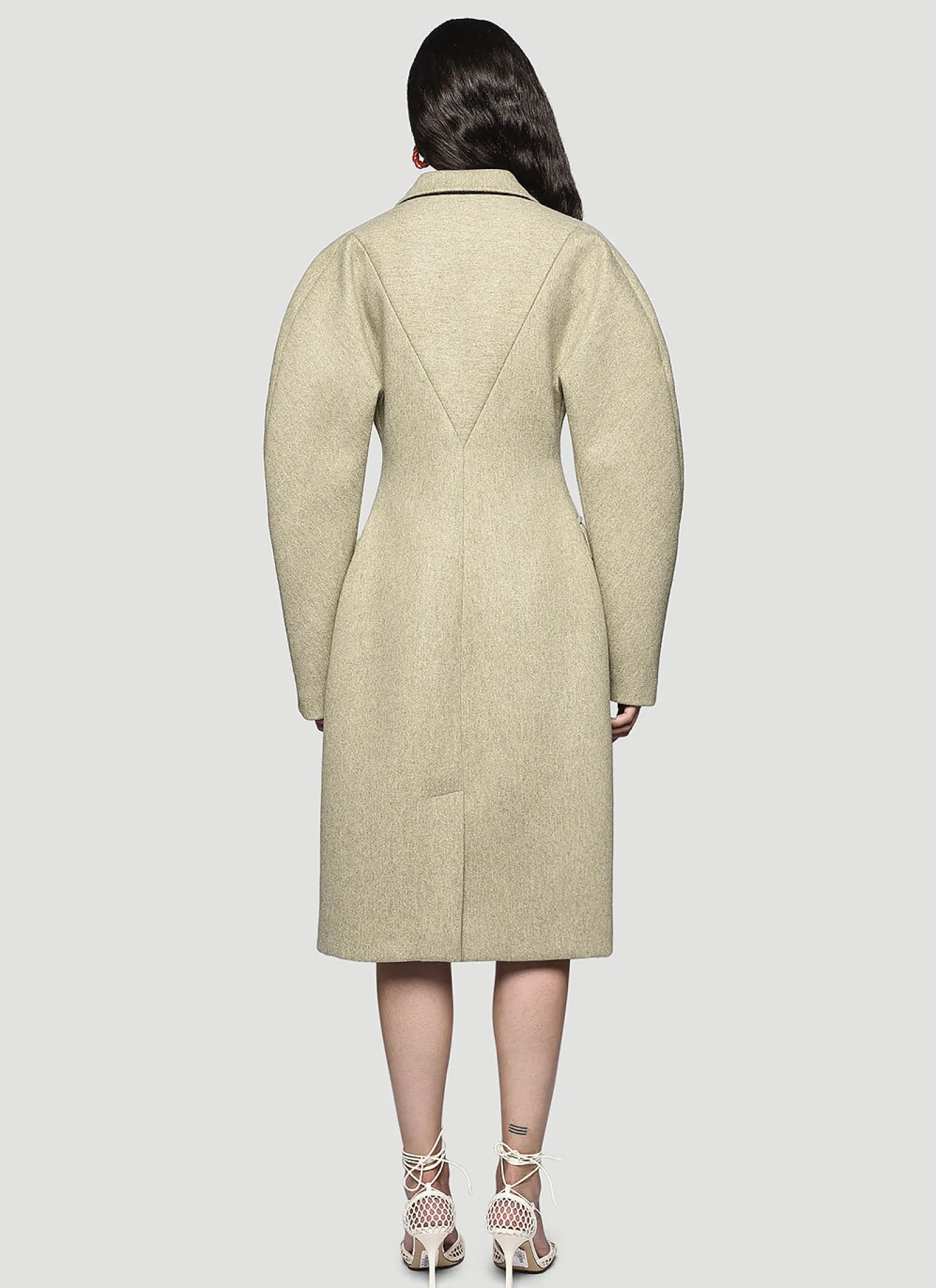 Puff-Sleeve Coat>Bottega Veneta Best