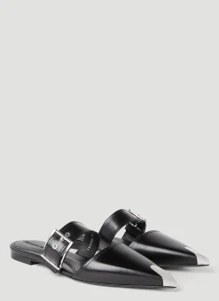 Punk Flat Mules>Alexander McQueen