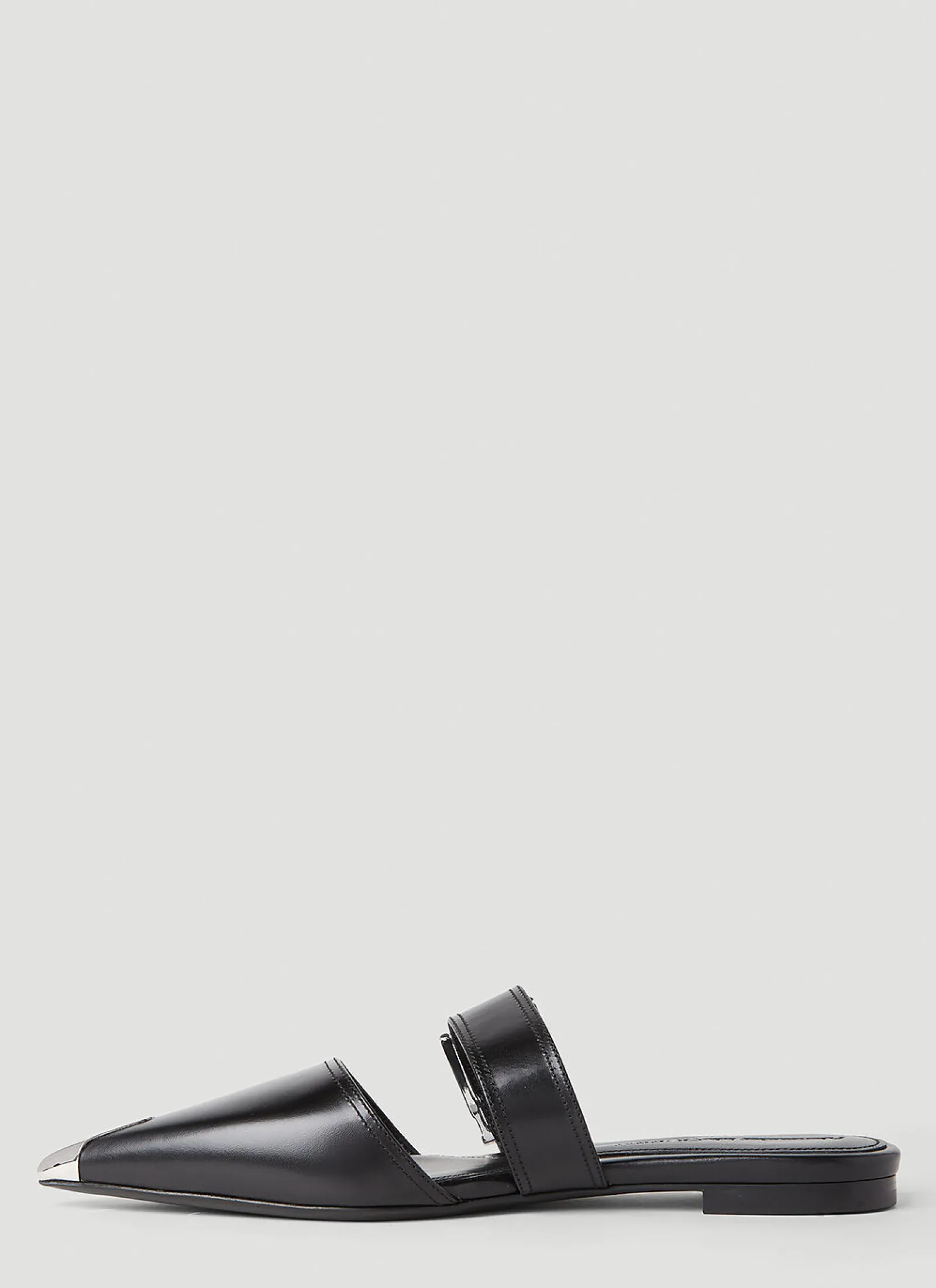 Punk Flat Mules>Alexander McQueen