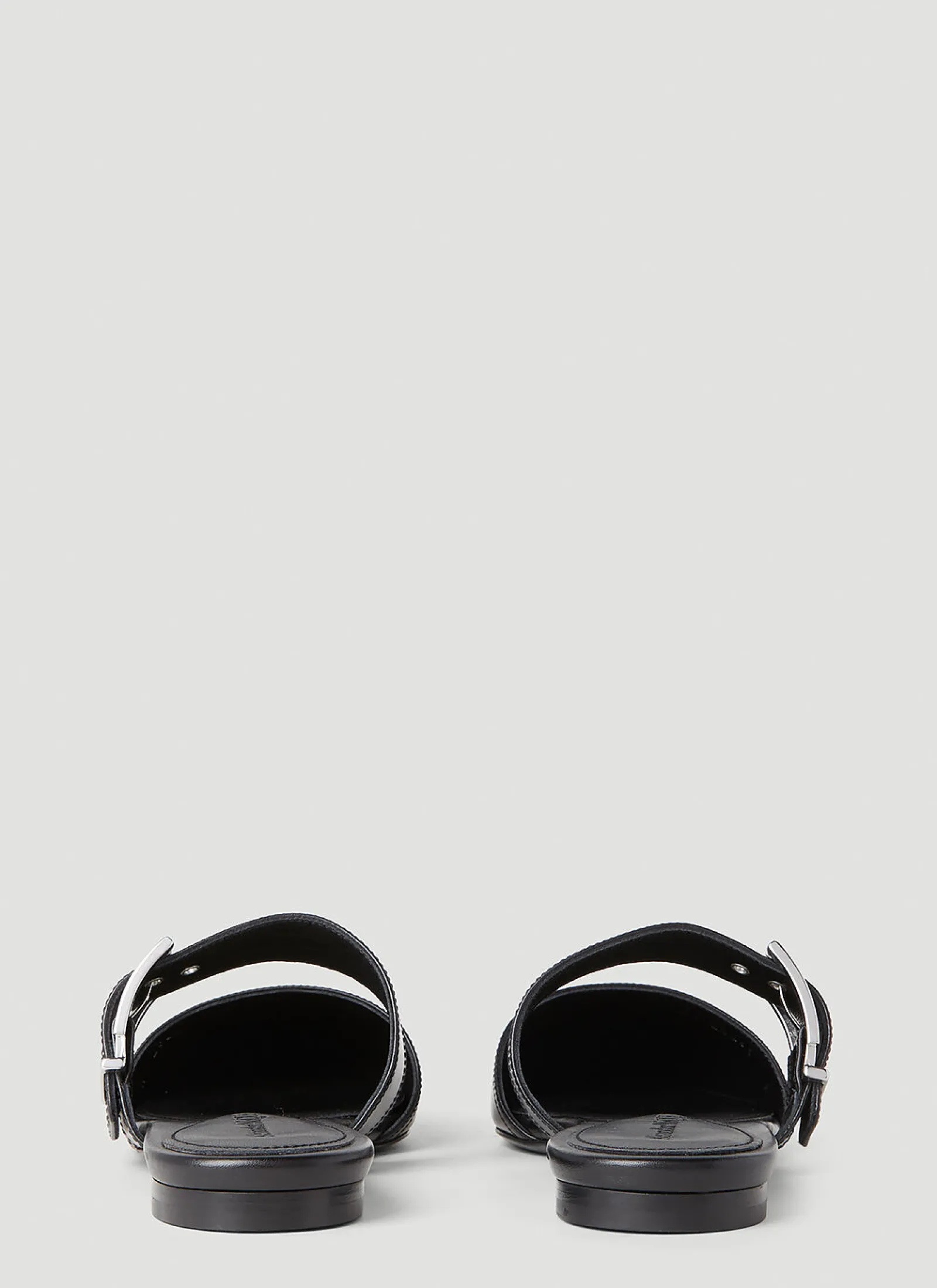 Punk Flat Mules>Alexander McQueen