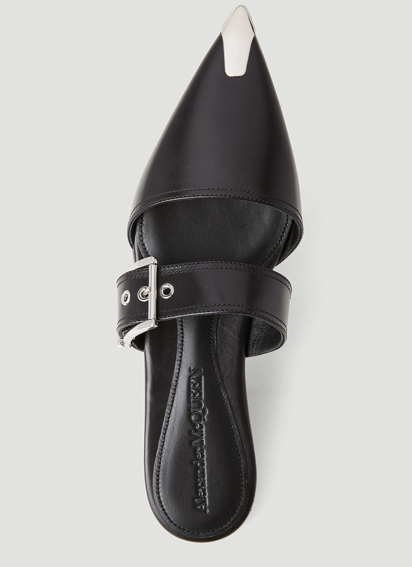 Punk Flat Mules>Alexander McQueen