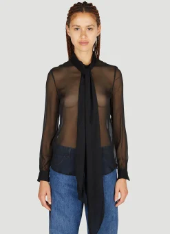 Pussybow Shirt>Saint Laurent Discount