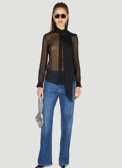 Pussybow Shirt>Saint Laurent Discount