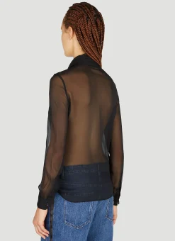 Pussybow Shirt></noscript>Saint Laurent Discount