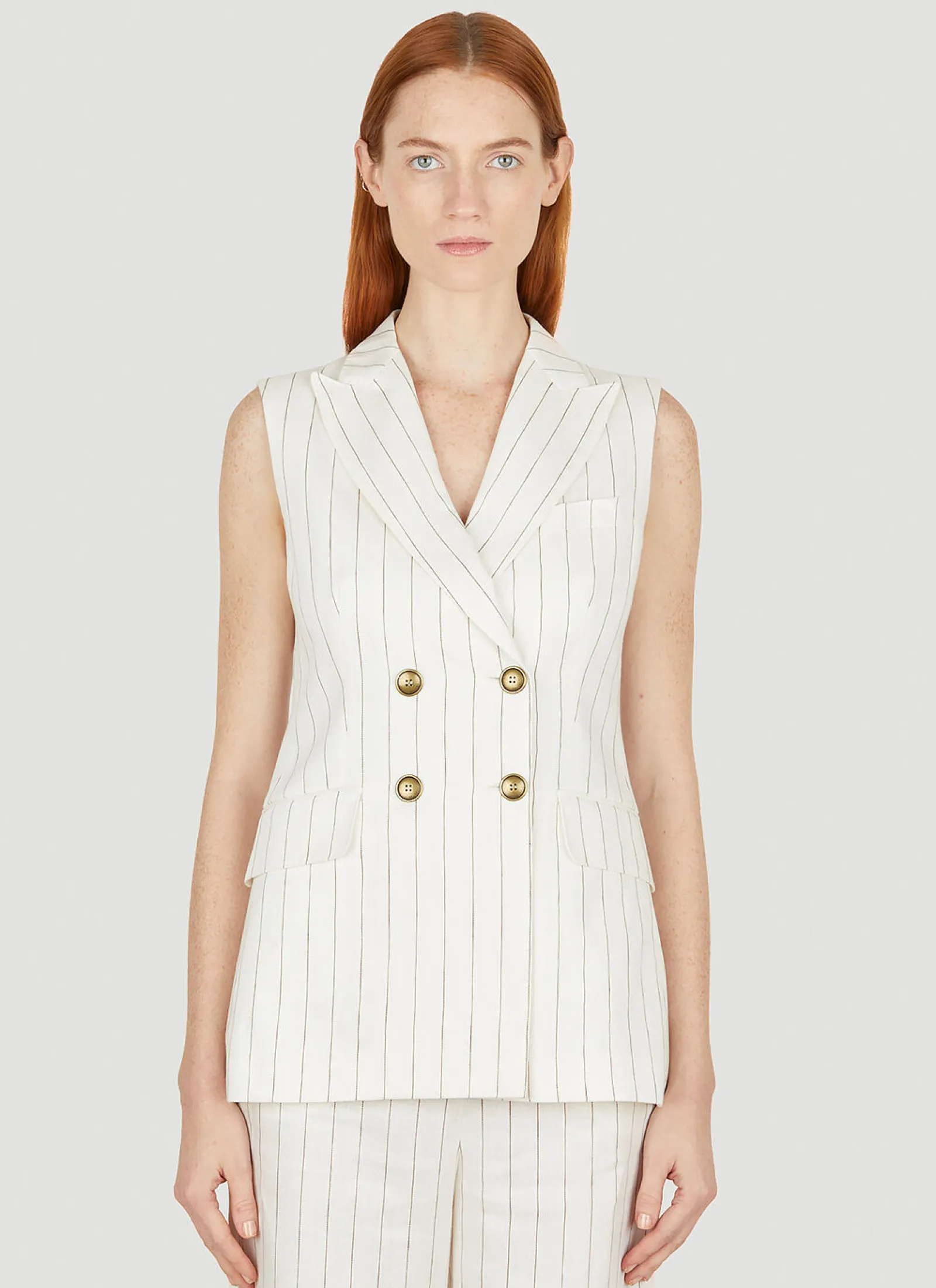 Quebec Sleeveless Waistcoat>Max Mara