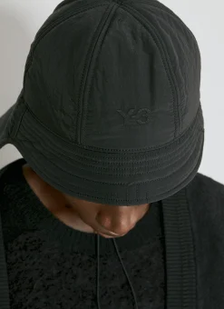 Men Y-3 Hats^Quilted Bucket Hat