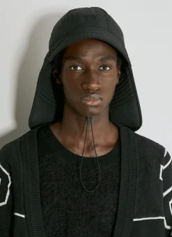 Men Y-3 Hats^Quilted Bucket Hat