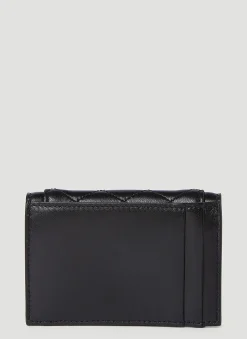 Men Saint Laurent Wallets & Cardholders^Quilted Logo Plaque Wallet