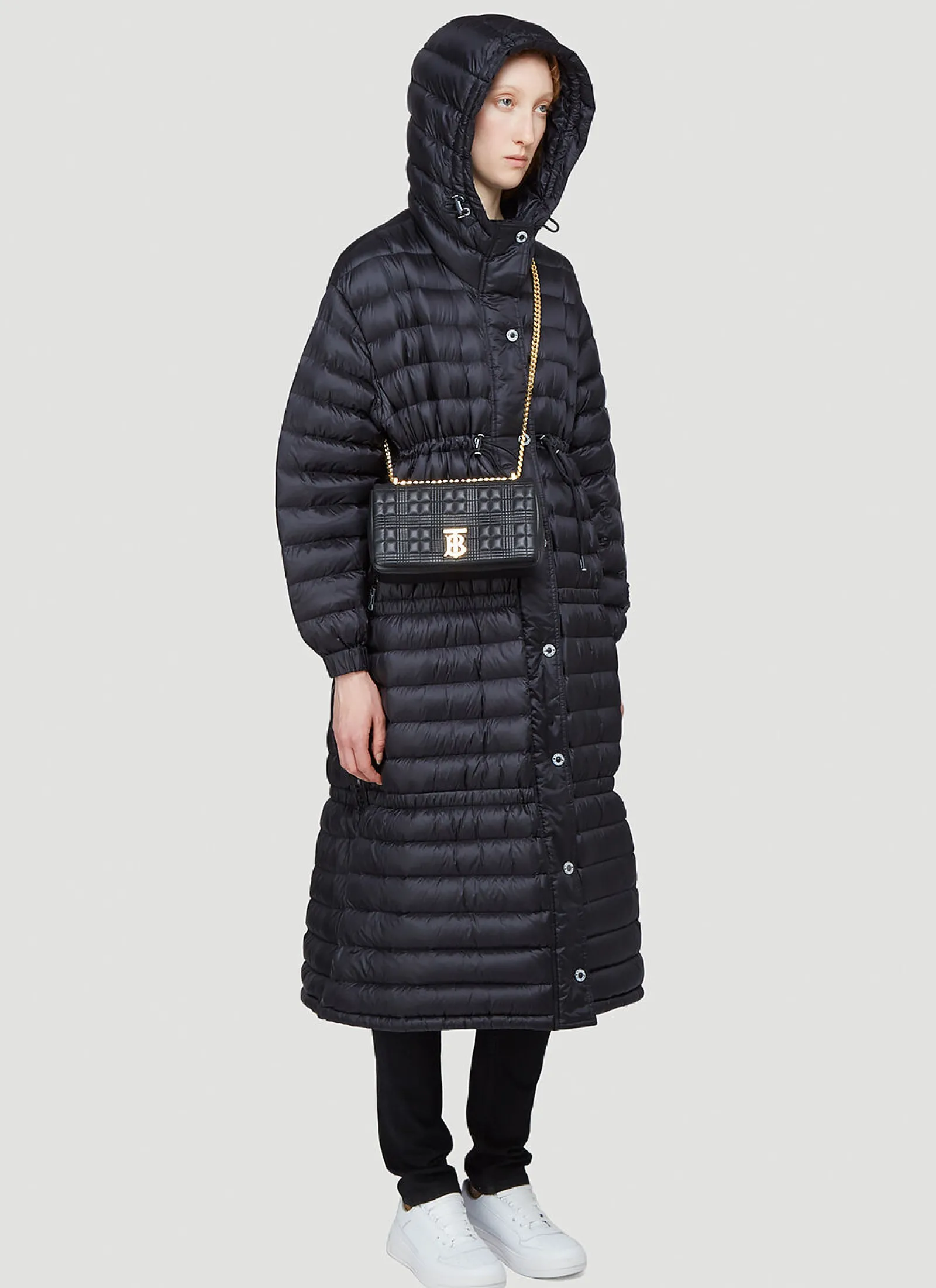 Quilted Longline Coat>Burberry Hot