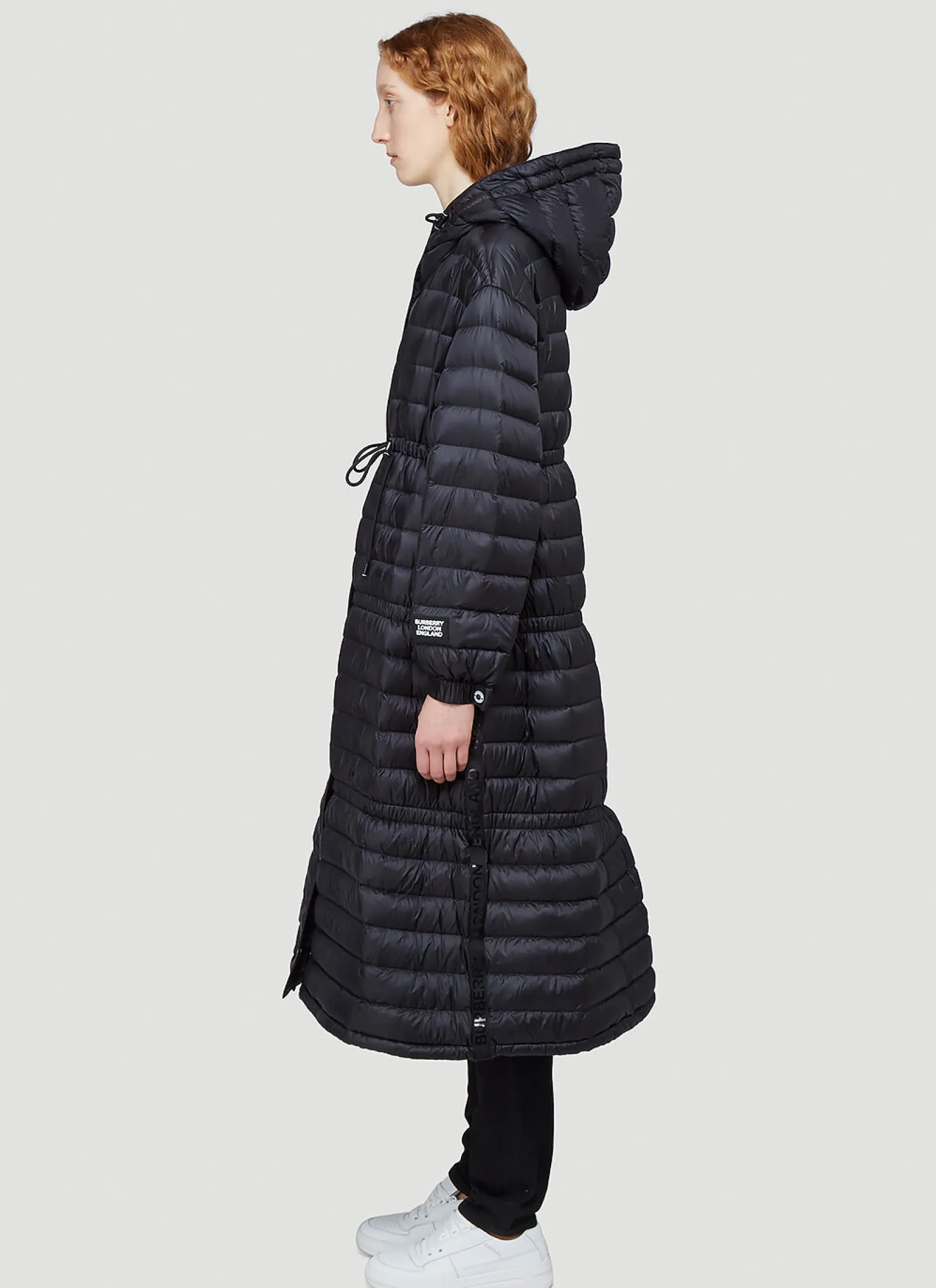 Quilted Longline Coat>Burberry Hot