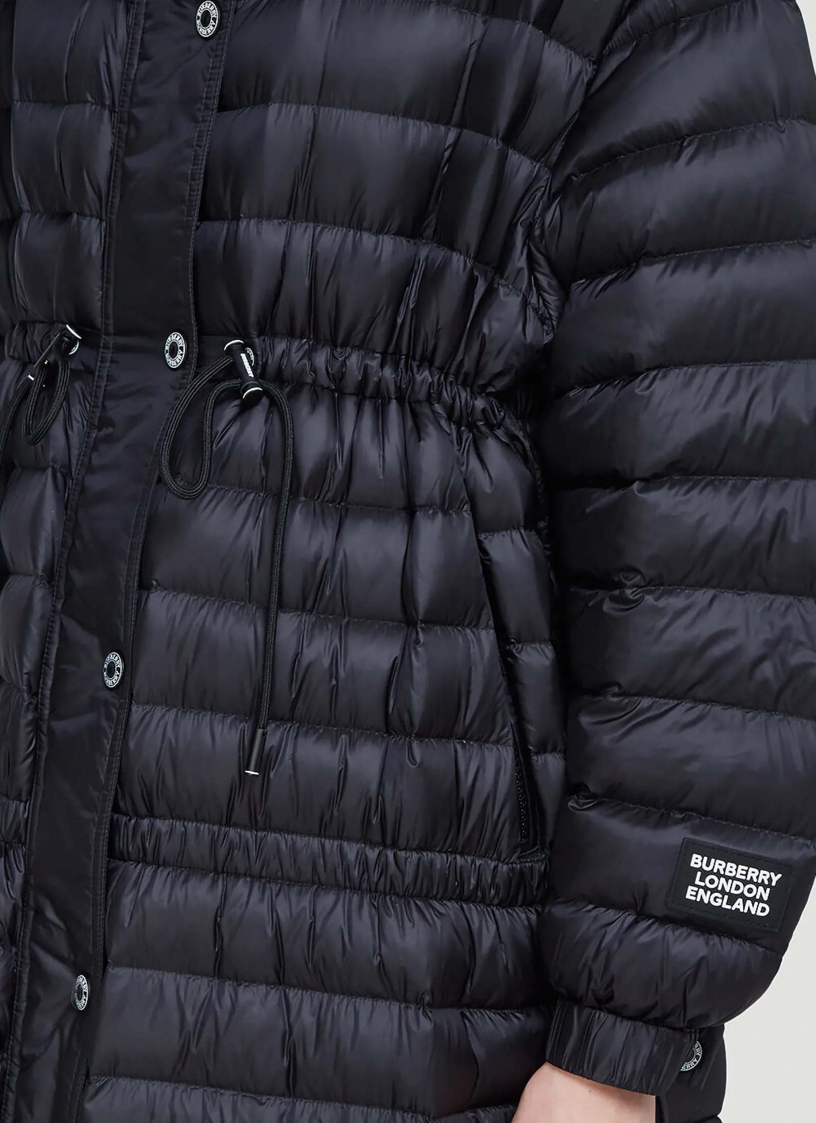Quilted Longline Coat>Burberry Hot