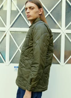 Quilted Overshirt><noscript><img width=