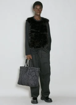 Men Comme des Garçons Homme Tote Bags^Quilted Tote Bag
