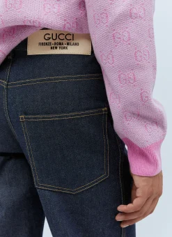 Men Gucci Jeans^Raw Hem Jeans