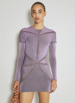 Ray Knit Mini Dress><noscript><img width=