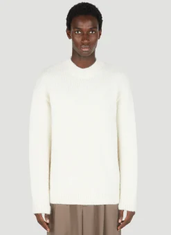 Rear Logo Print Knit Sweater>Jacquemus Discount