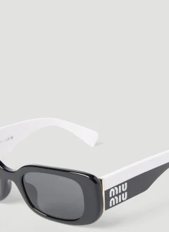Men Miu Miu Sunglasses^Rectangle Frame Sunglasses