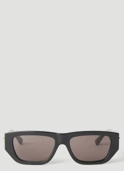 Men Bottega Veneta Sunglasses^Rectangular Frame Sunglasses
