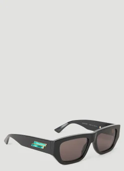 Men Bottega Veneta Sunglasses^Rectangular Frame Sunglasses