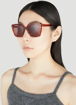 Men Prada Sunglasses^Rectangular Sunglasses