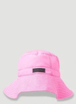 Men GANNI Hats^Recycled Tech Bucket Hat