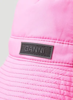 Men GANNI Hats^Recycled Tech Bucket Hat
