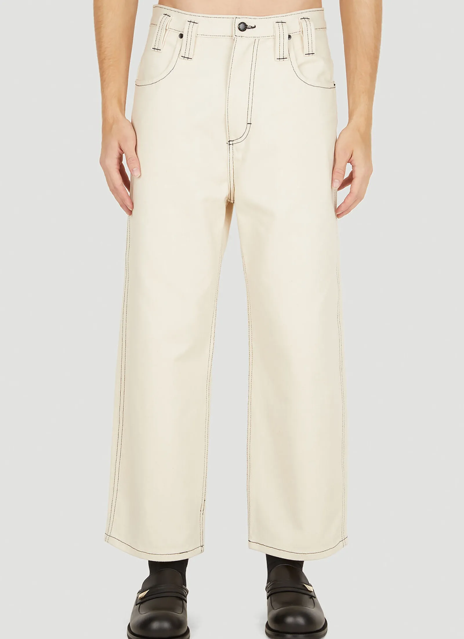 Men Eckhaus Latta Jeans^Redux Baggy Jeans