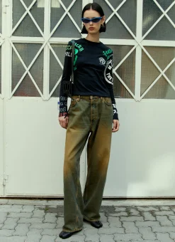 Regenerated Graphic T-Shirt>Marine Serre Clearance