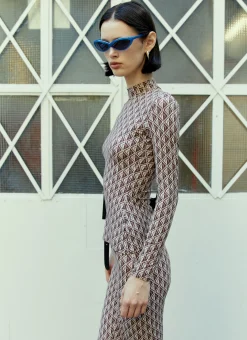 Regenerated Moon Diamant Second Skin Top>Marine Serre Hot