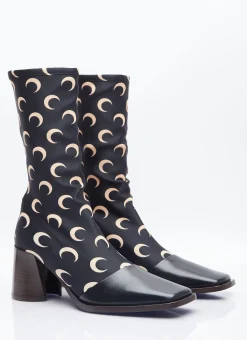 Regenerated Moon Jersey Ankle Boots>Marine Serre New