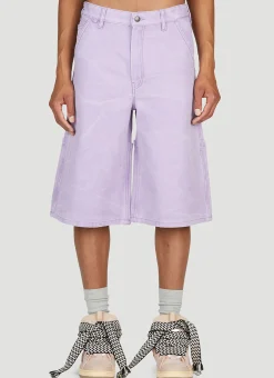 Men Acne Studios Shorts^Relaxed Cotton Shorts
