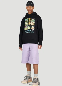 Men Acne Studios Shorts^Relaxed Cotton Shorts