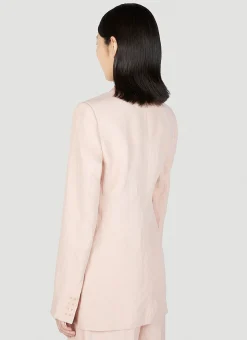 Relaxed Double Breasted Blazer><noscript><img width=