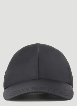 Men Prada Hats^Re-Nylon Baseball Cap