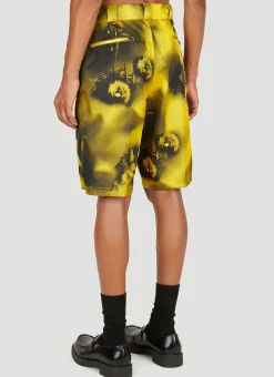 Men Prada Shorts^Re-Nylon Graphic Print Shorts