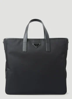 Men Prada Tote Bags^Re-Nylon Tote Bag
