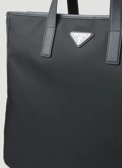 Men Prada Tote Bags^Re-Nylon Tote Bag