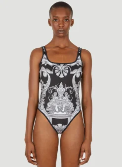 Reversible Baroque Swimsuit>Versace Best