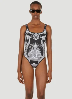 Reversible Baroque Swimsuit>Versace Best