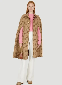 Reversible Double Checked Cape>Gucci Clearance