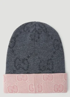 Men Gucci Hats^Reversible Gg Beanie Hat