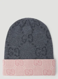 Men Gucci Hats^Reversible Gg Beanie Hat