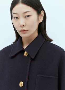 Reversible Horsebit Chain Coat></noscript>Gucci Best